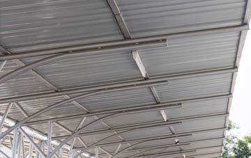 installing Potten End metal roofing